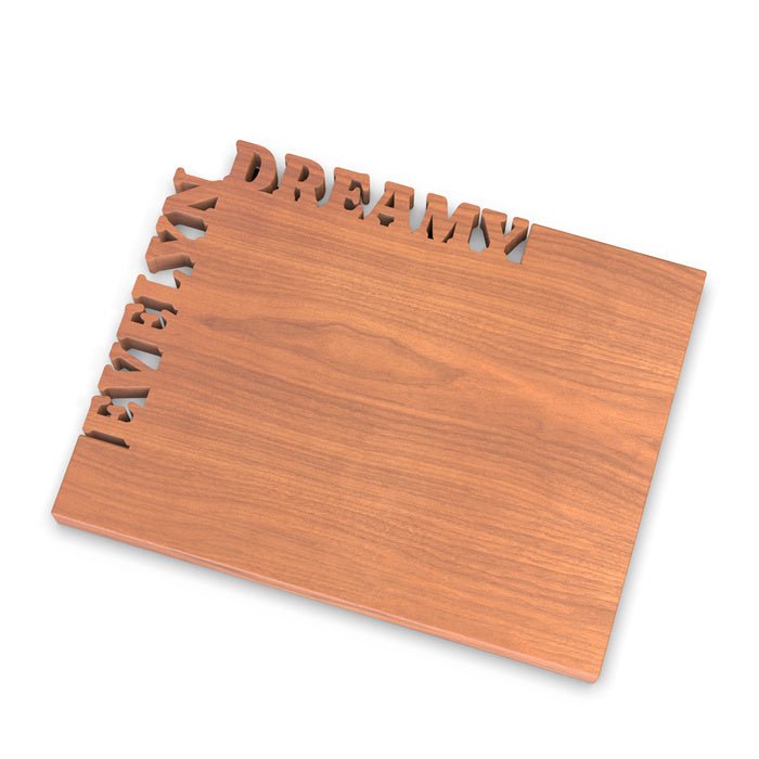 WORDS WITH WOOD LTDCutting Board Angled - Sided with Name