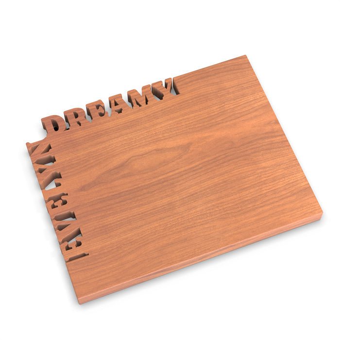 WORDS WITH WOOD LTDCutting Board Angled - Sided with Name