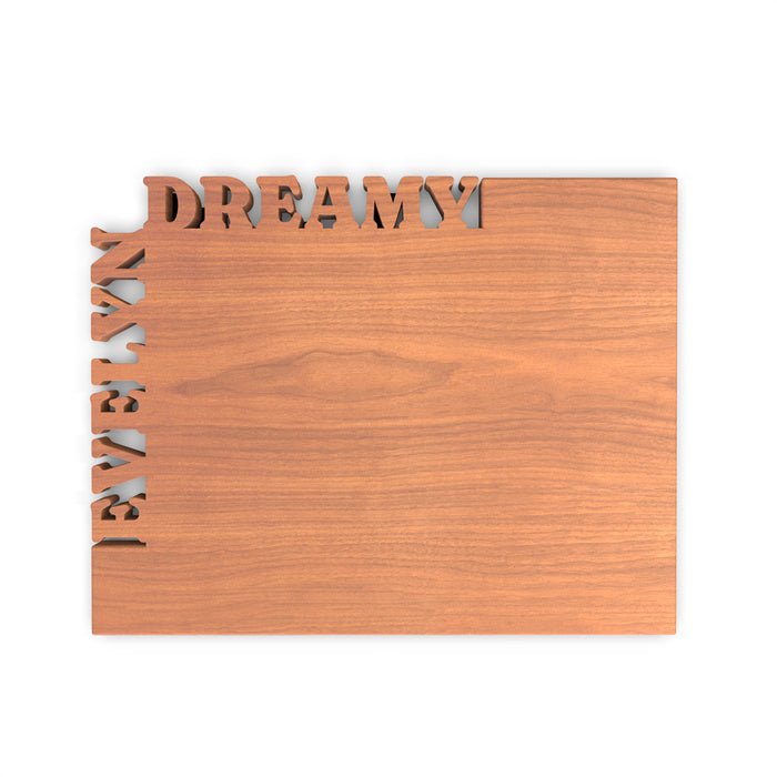 WORDS WITH WOOD LTDCutting Board Angled - Sided with Name