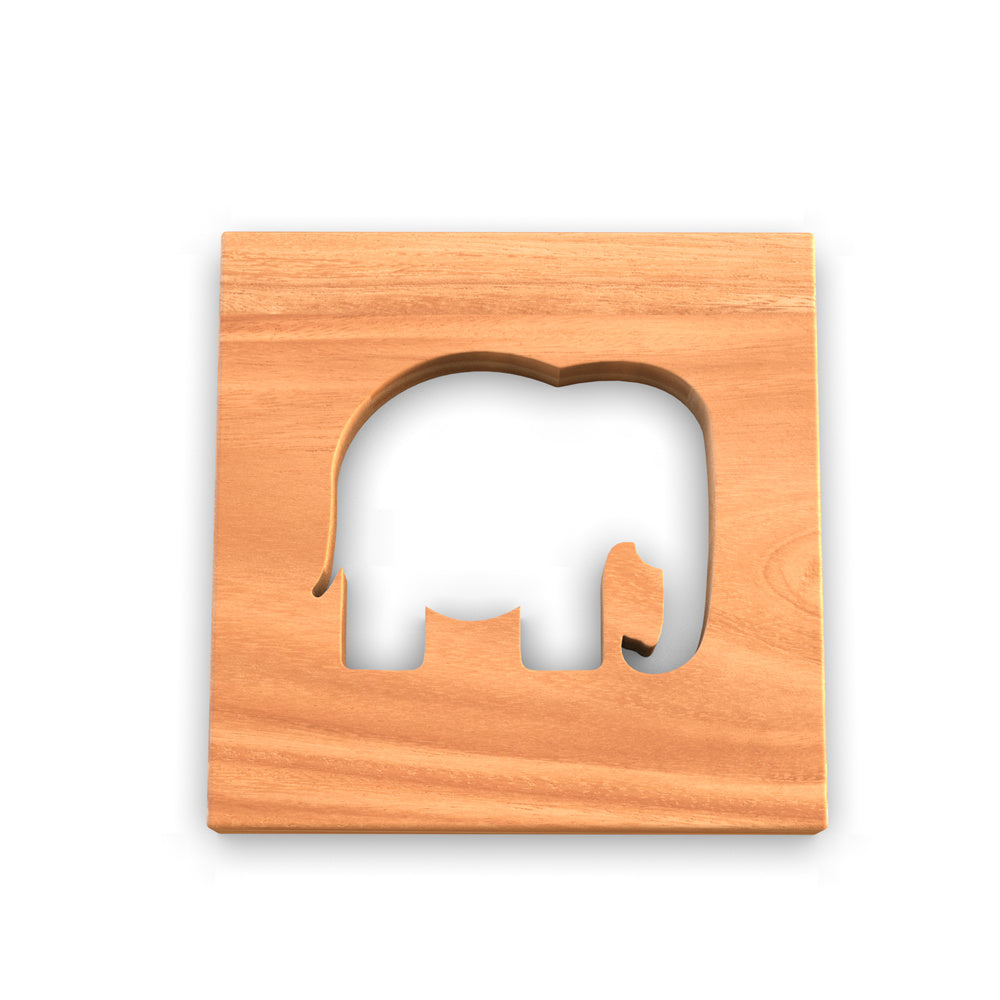 Personalized Animals Wooden Trivets