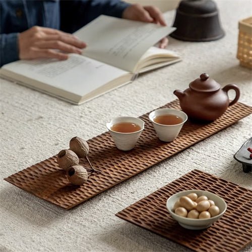 WORDS WITH WOOD LTDFolded Corner Tray Handmade Water Ripple Creative