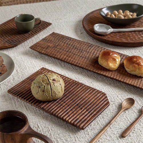 WORDS WITH WOOD LTDFolded Corner Tray Handmade Water Ripple Creative