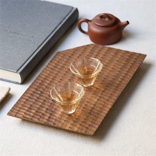 WORDS WITH WOOD LTDFolded Corner Tray Handmade Water Ripple Creative
