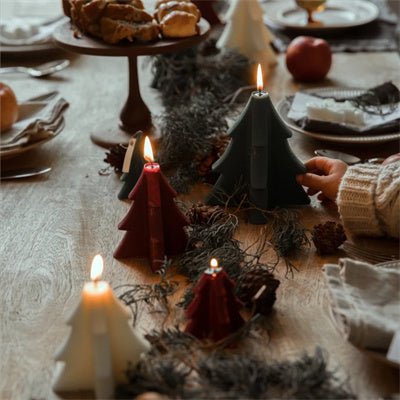 WORDS WITH WOOD LTDHandmade Christmas Tree Table Decoration Set