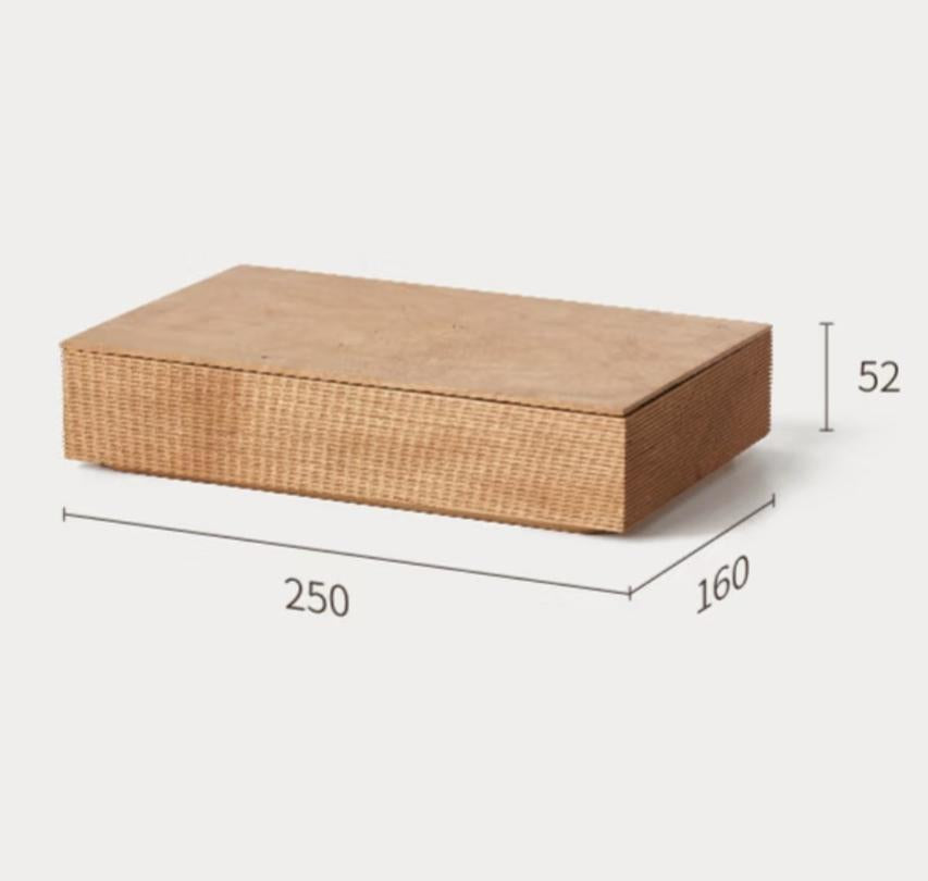 Multifunctional Desktop Jewelry Whole Wood Contain