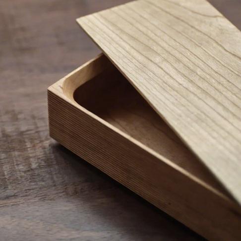 Multifunctional Desktop Jewelry Whole Wood Contain