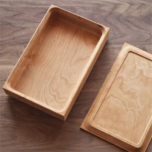 Multifunctional Desktop Jewelry Whole Wood Contain