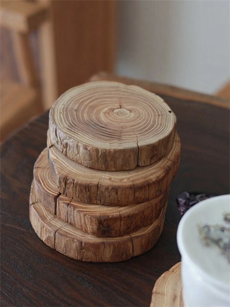 WORDS WITH WOOD LTDNatural Elm Wooden Trivet