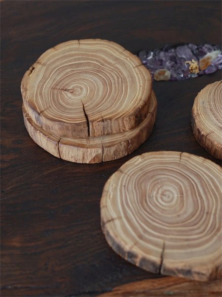 WORDS WITH WOOD LTDNatural Elm Wooden Trivet