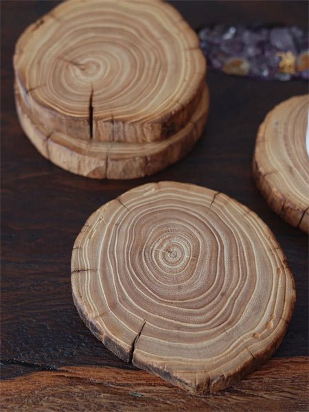 WORDS WITH WOOD LTDNatural Elm Wooden Trivet