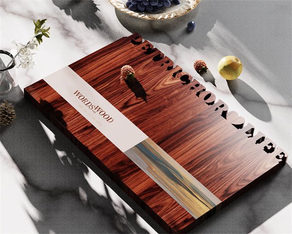 WORDS WITH WOOD LTDPersonalized Cutting Board Horizontal