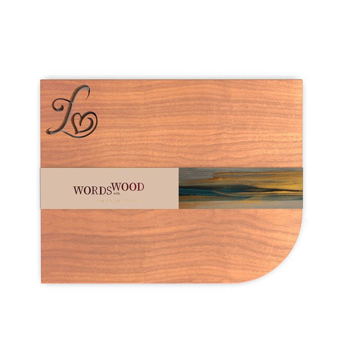 WORDS WITH WOOD LTDPersonalized Cutting Board Rounded Corner with Name
