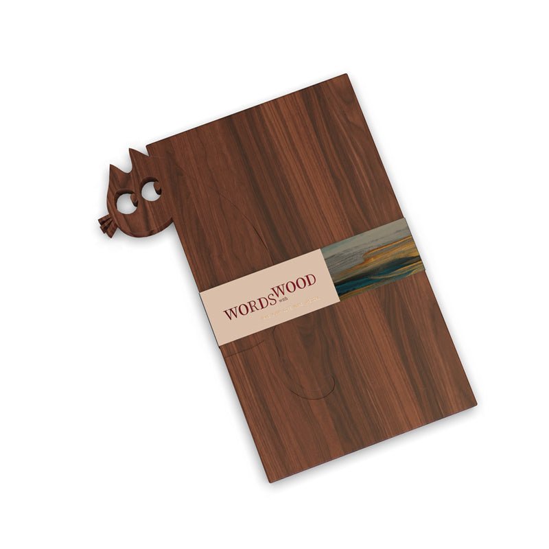 WORDS WITH WOOD LTDPersonalized Cutting Board Special Gift and Cat Pattern