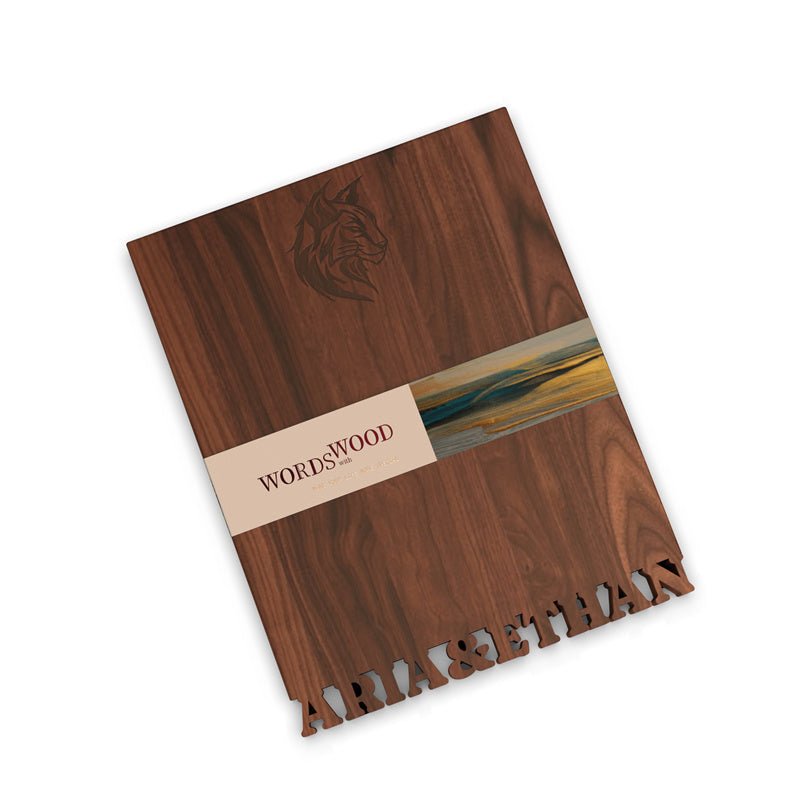 WORDS WITH WOOD LTDPersonalized Cutting Board with Name and Pattern