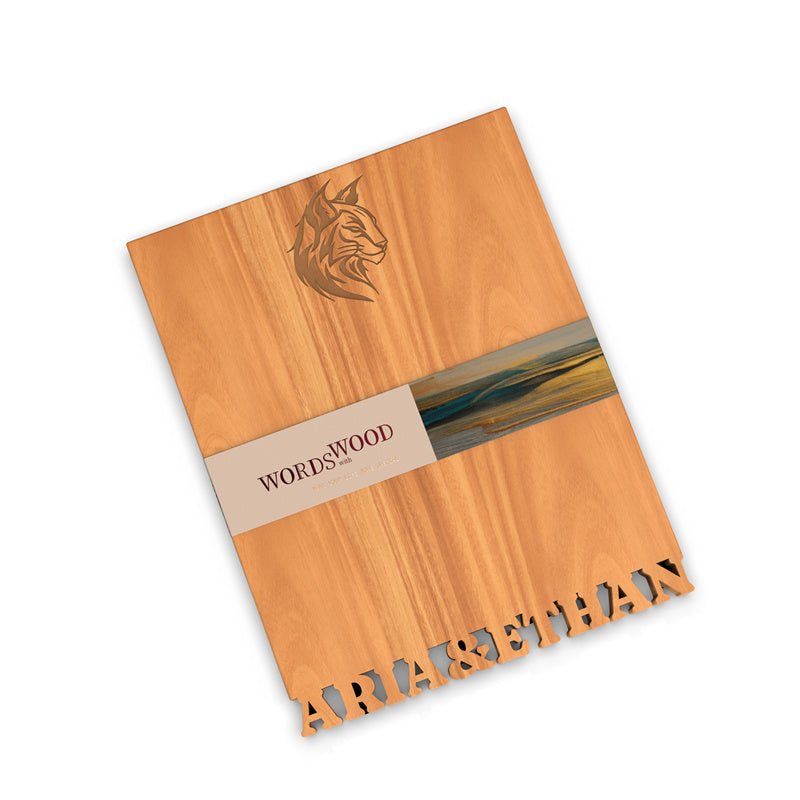 WORDS WITH WOOD LTDPersonalized Cutting Board with Name and Pattern