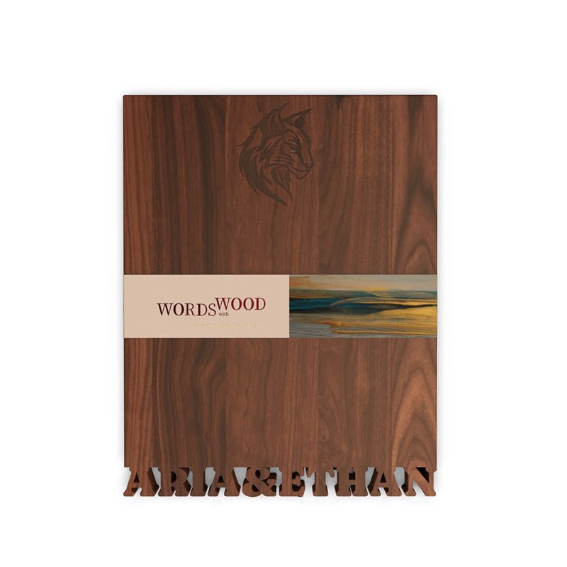 WORDS WITH WOOD LTDPersonalized Cutting Board with Name and Pattern