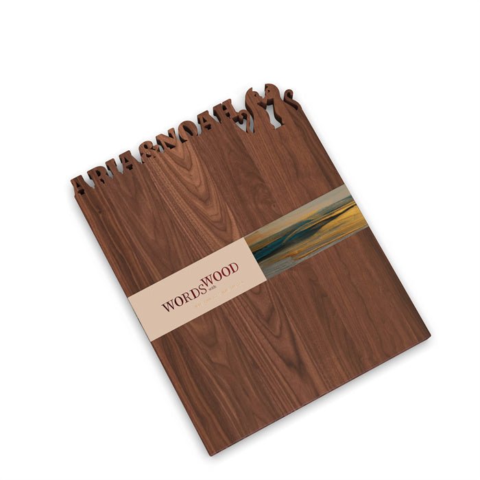 WORDS WITH WOOD LTDPersonalized Vertical Chopping Board