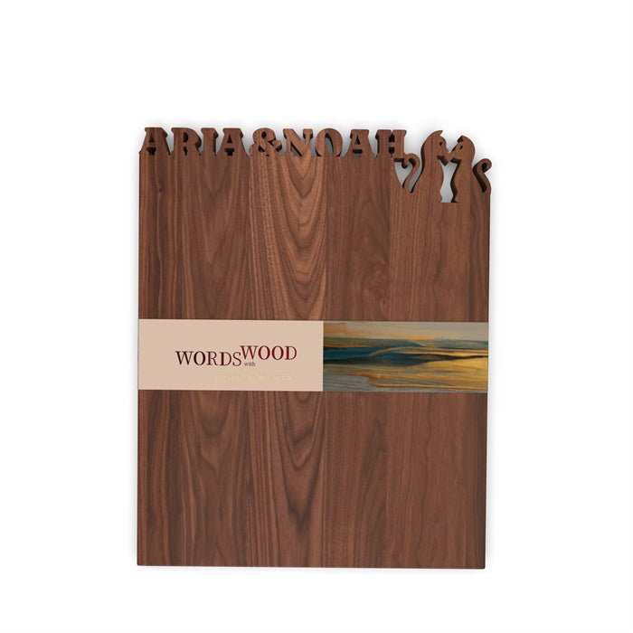 WORDS WITH WOOD LTDPersonalized Vertical Chopping Board