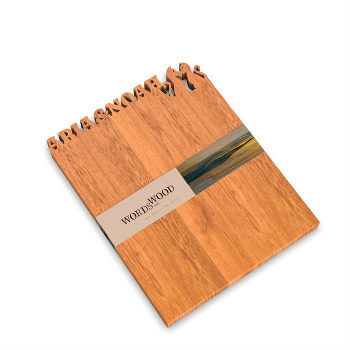 WORDS WITH WOOD LTDPersonalized Vertical Chopping Board