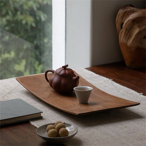 WORDS WITH WOOD LTDSailing Boat Tray Solid Wood Household Pastry