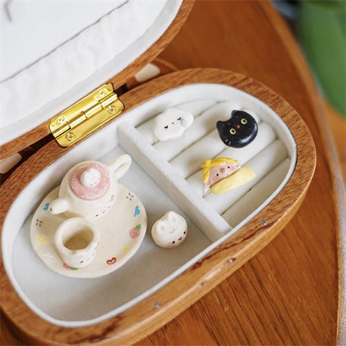WORDS WITH WOOD LTDShiba Inu Jewelry Box Accessories Box