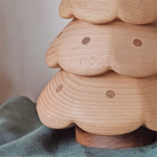 WORDS WITH WOOD LTDSolid Wood Christmas Tree Storage Box