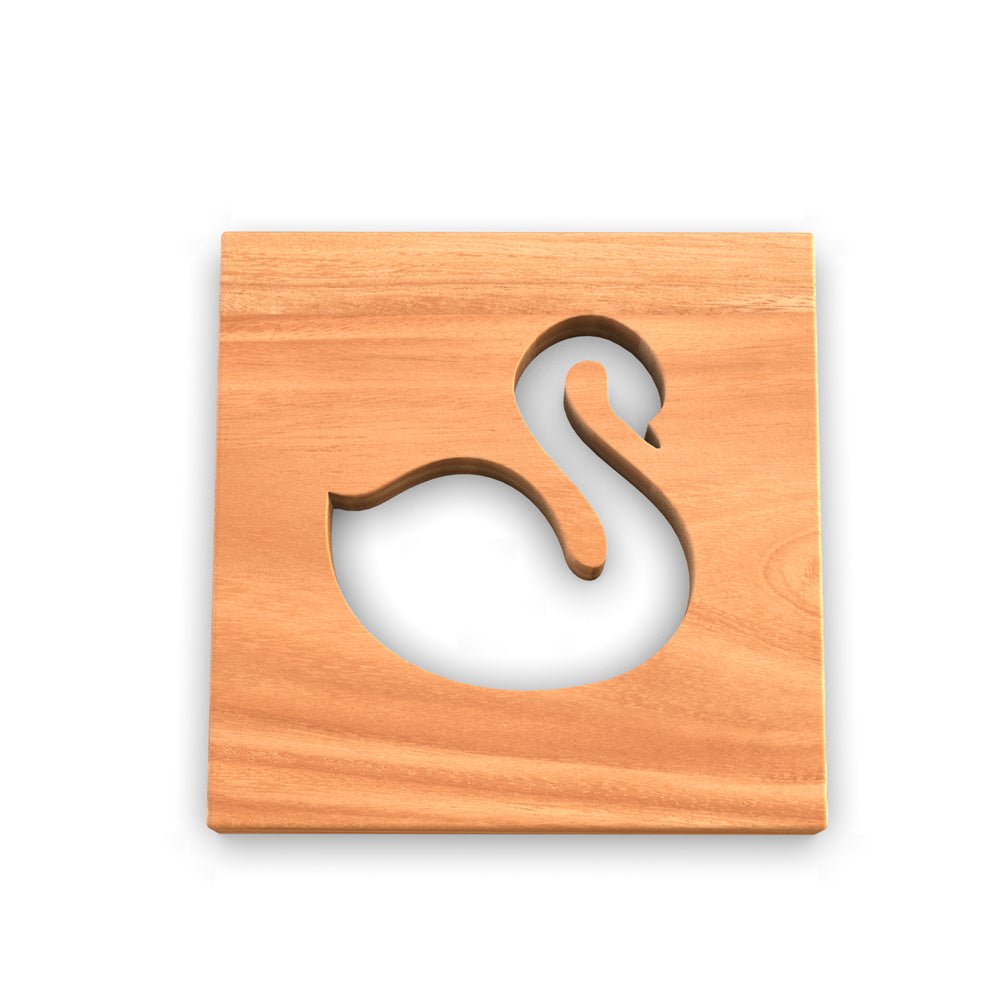 Personalized Animals Wooden Trivets